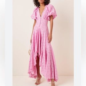 Acler cookes puff sleeve dress size S